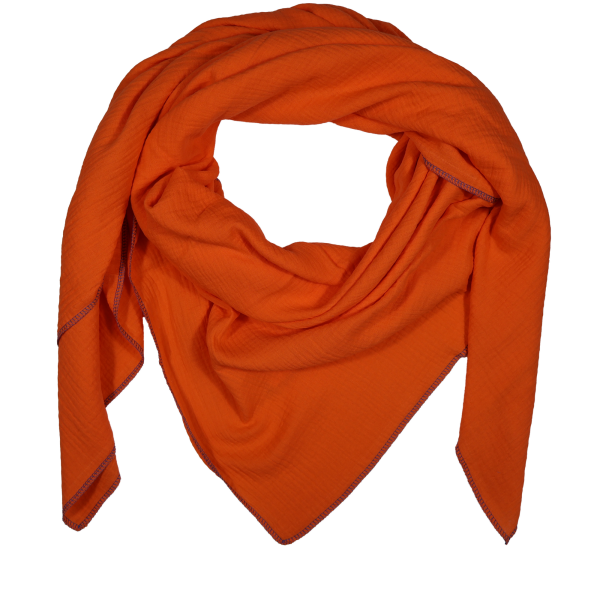 Halstuch Musselin Orange